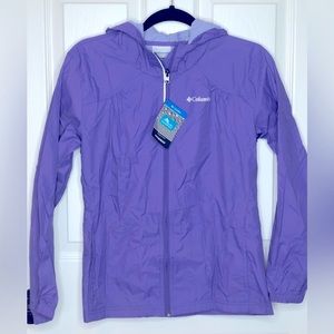 NWT. Columbia Girls' Switchback™ Rain Jacket. Youth Large.